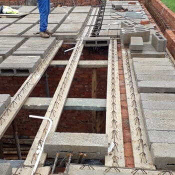 rib and block concrete slab